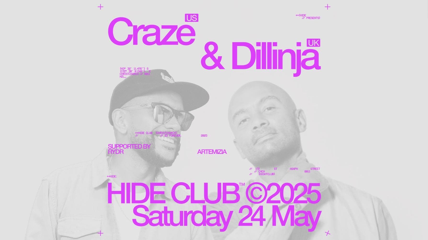 CRAZE (US) & DILLINJA (UK)
