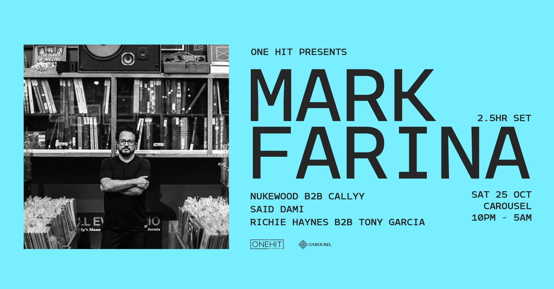 One Hit pres. Mark Farina | Sydney