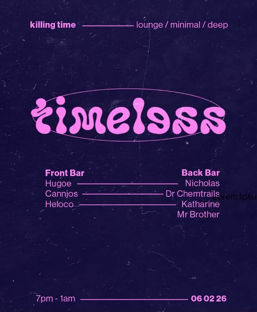 TIMELESS at Killing Time 