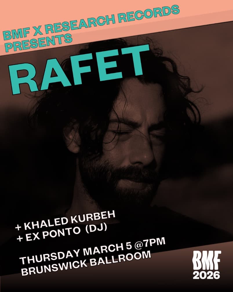 BMF X Research Records present Rafet + Khaled Kurbeh