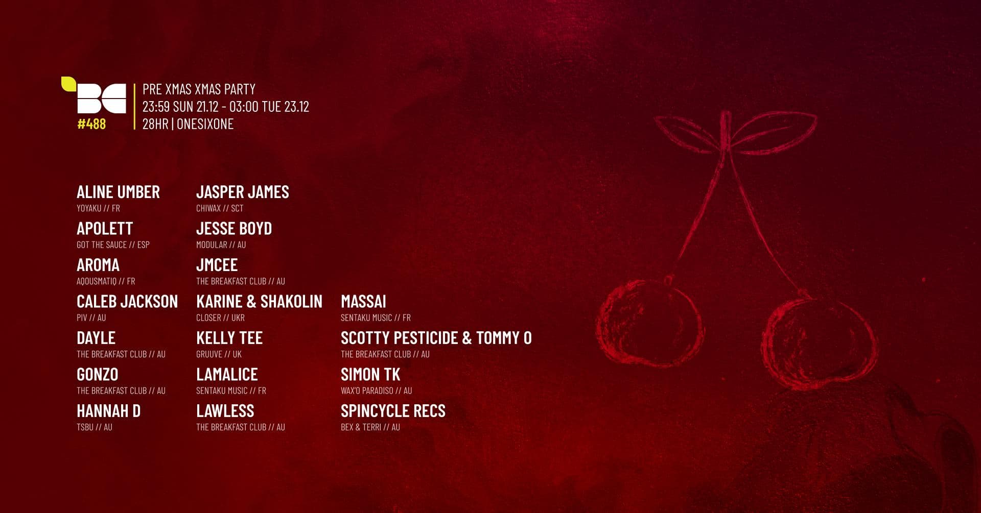 Breakfast Club 28hr (Karine & Shakolin + more)