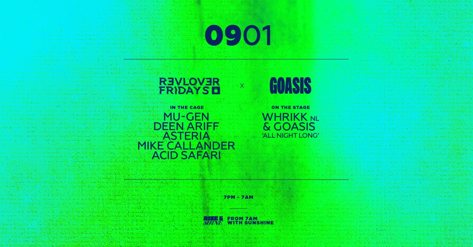 Goasis x Revolver Fridays