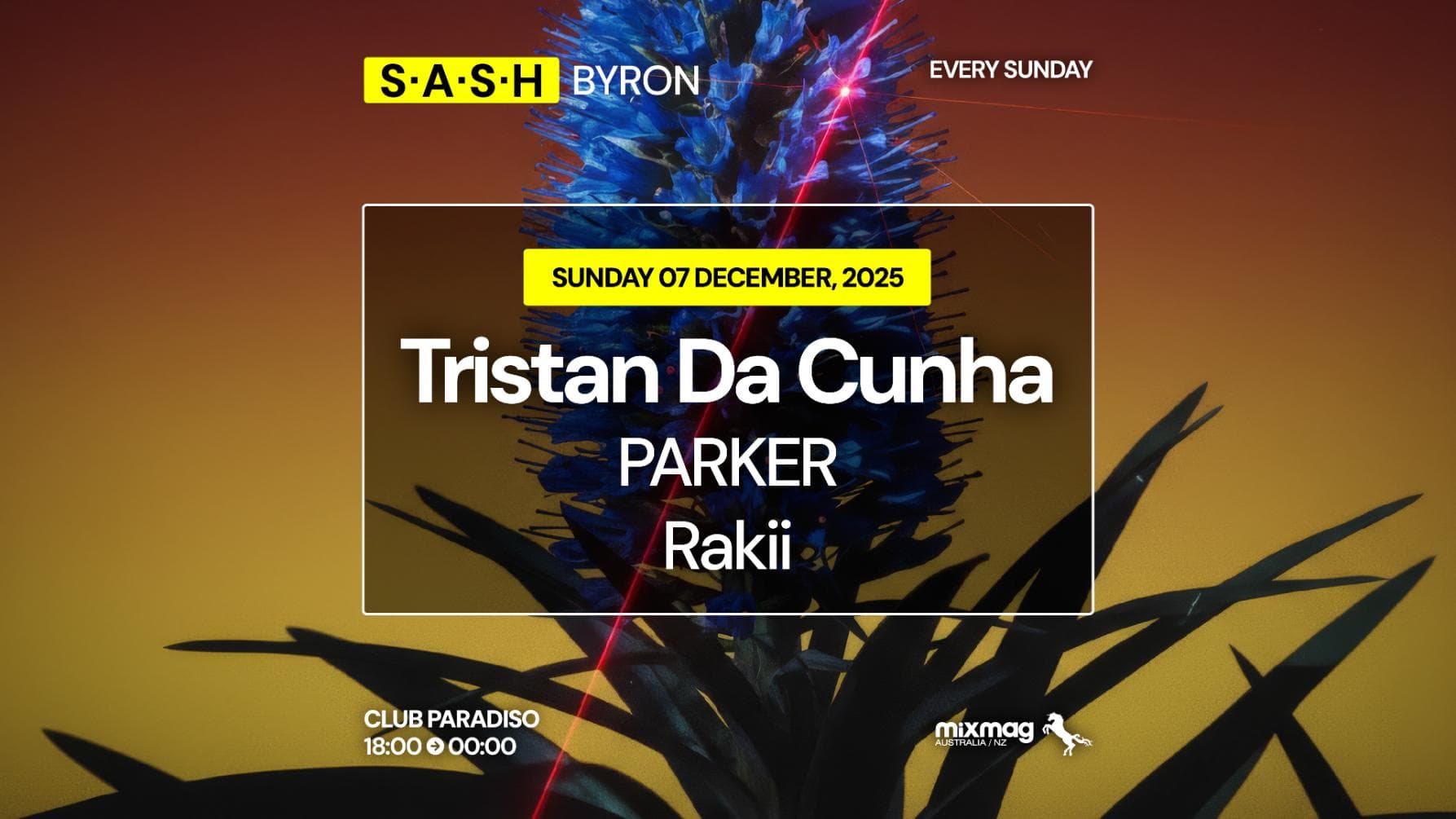 ★ S.A.S.H Byron ★ Tristan Da Cunha ★ Sunday 7th December