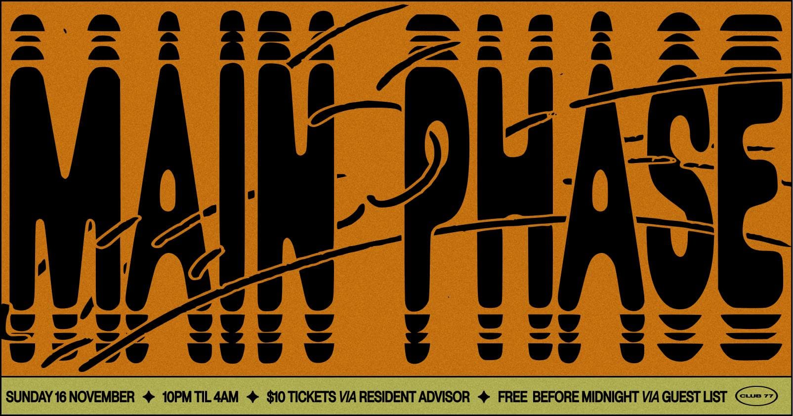 Sundays at 77: Main Phase, Alec Sander